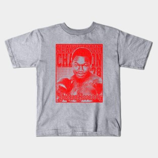 Larry Holmes Distressed Look Red Kids T-Shirt